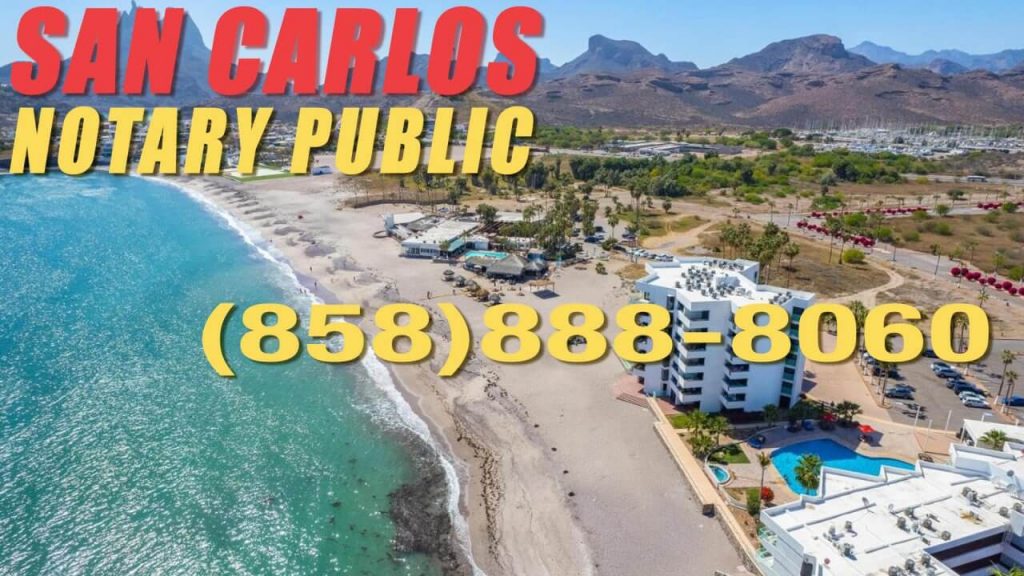 San Carlos Mobile Notary and Apostille Services