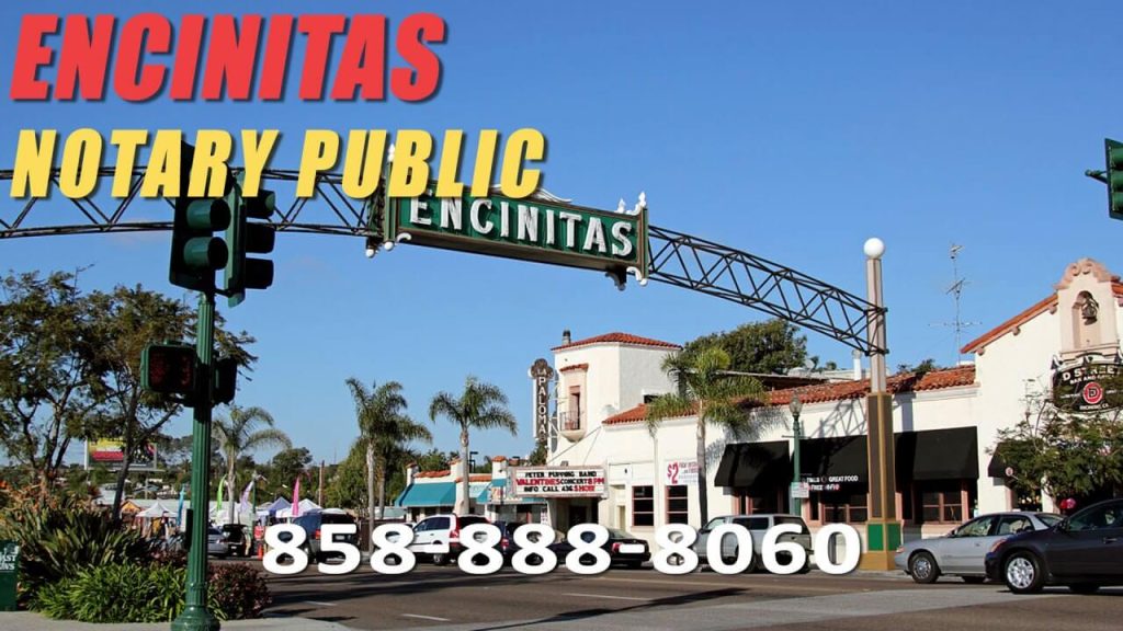 Encinitas Mobile Notary and Apostille Services