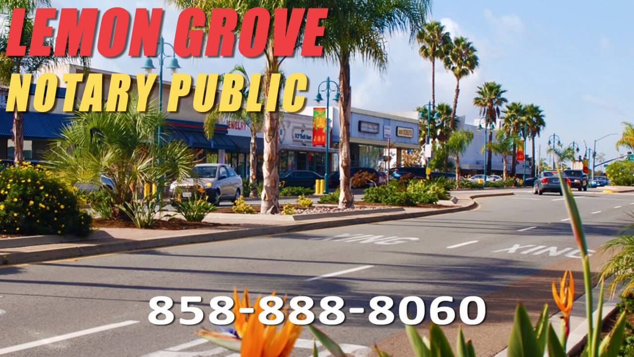 Lemon Grove mobile notary and apostille services

