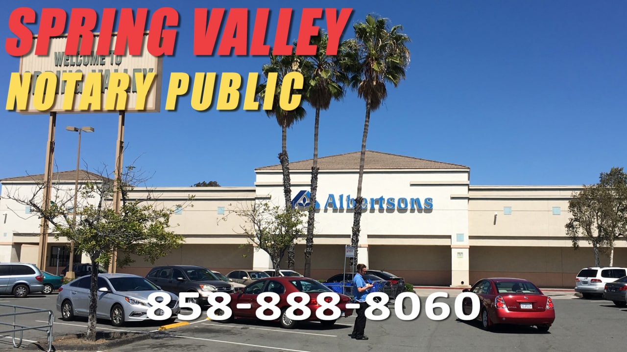 Spring Valley mobile notary and apostille services
